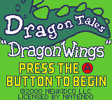 Dragon Tales - Dragon Wings Title Screen